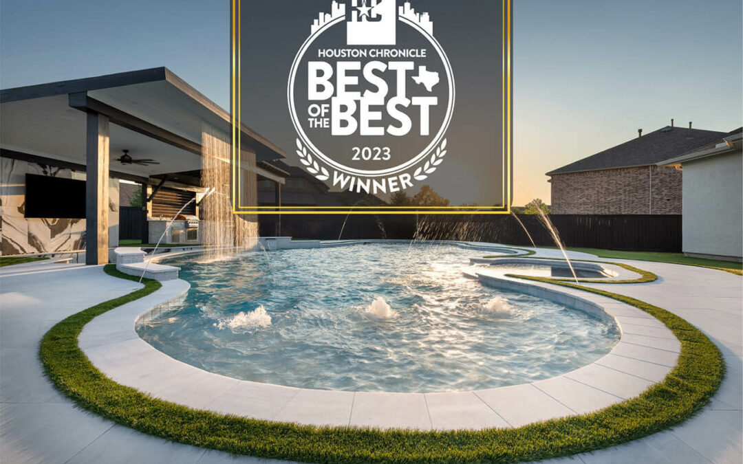 Avree Custom Pools Receives Houston Chronicle’s Best of the Best 2023 Award for Swimming Pool Services