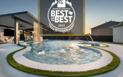 Avree Custom Pools Receives Houston Chronicle’s Best of the Best 2023 Award for Swimming Pool Services